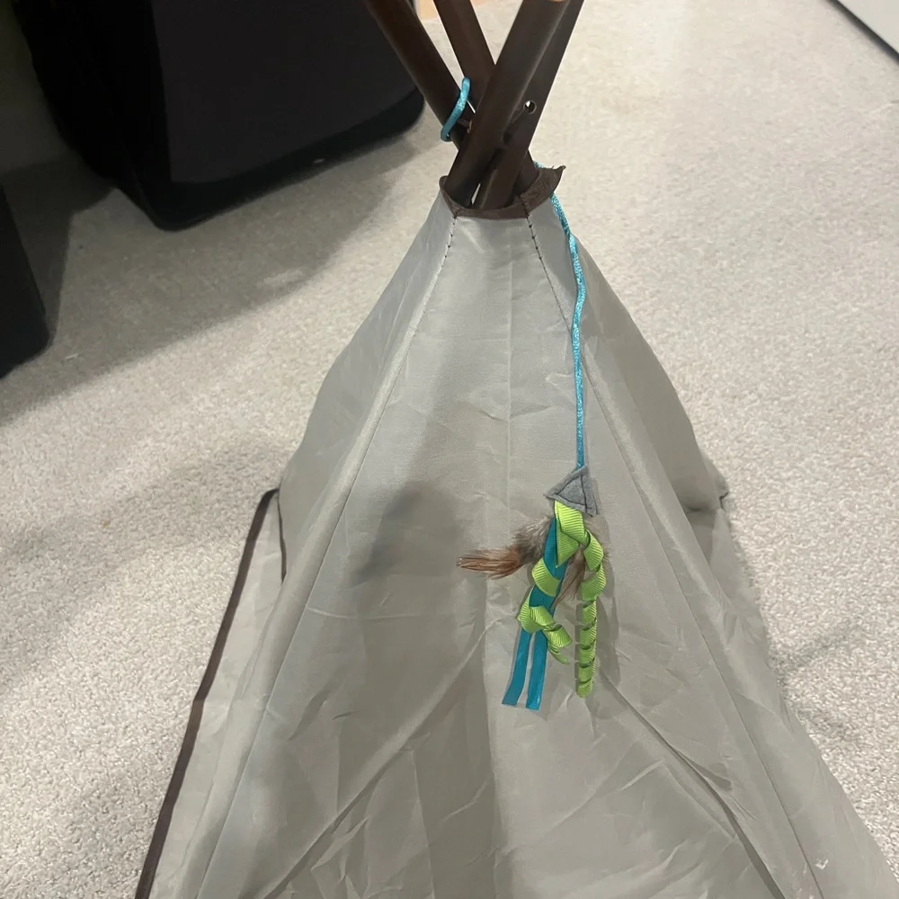 SmartyKat Assembled Pet Teepee Tent